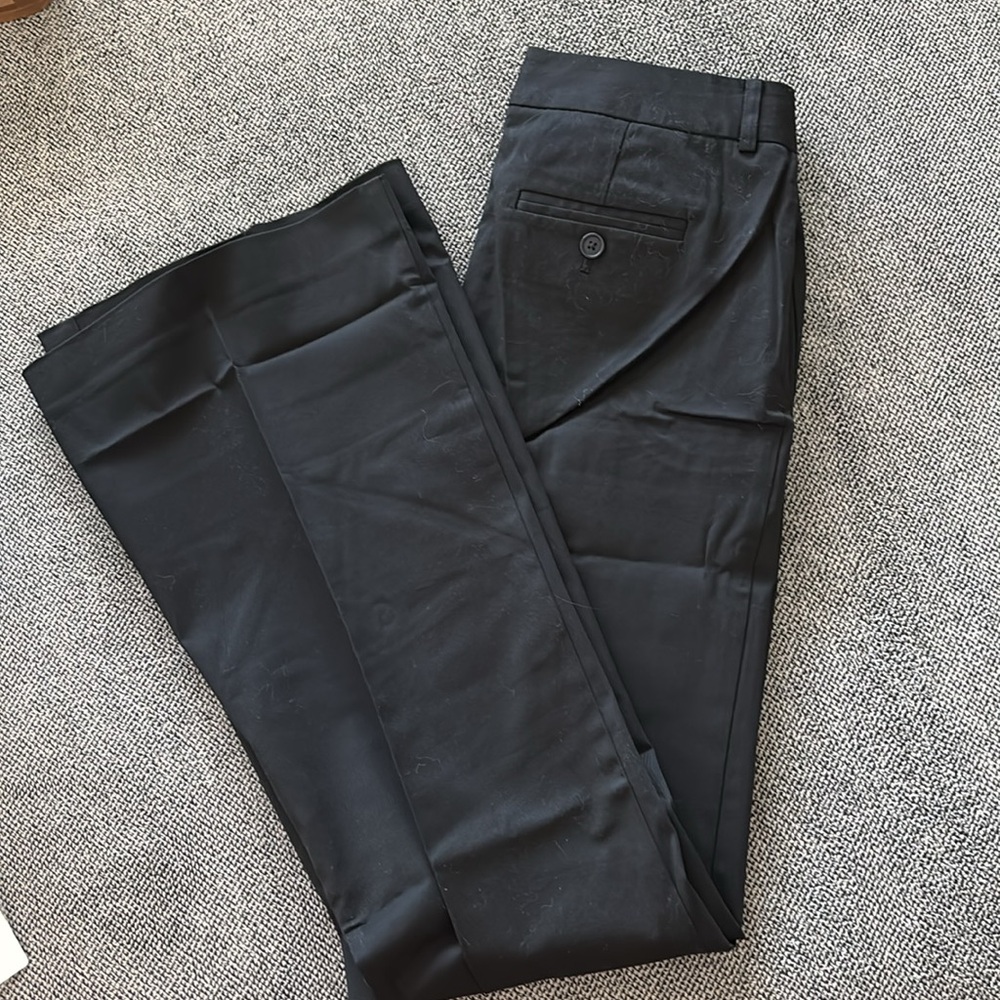 Victoria's Secret Christie Flare Pants Black Size 4 NWT